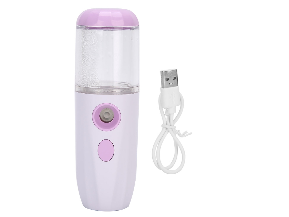 Atomizador Facial Portátil Com Carga Usb Para Umidade