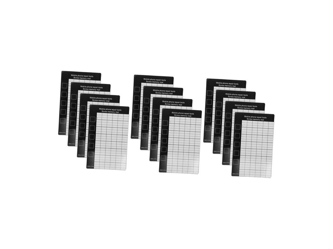 Conjunto de 12 tapetes magnéticos para ferramentas Stobaza (S)