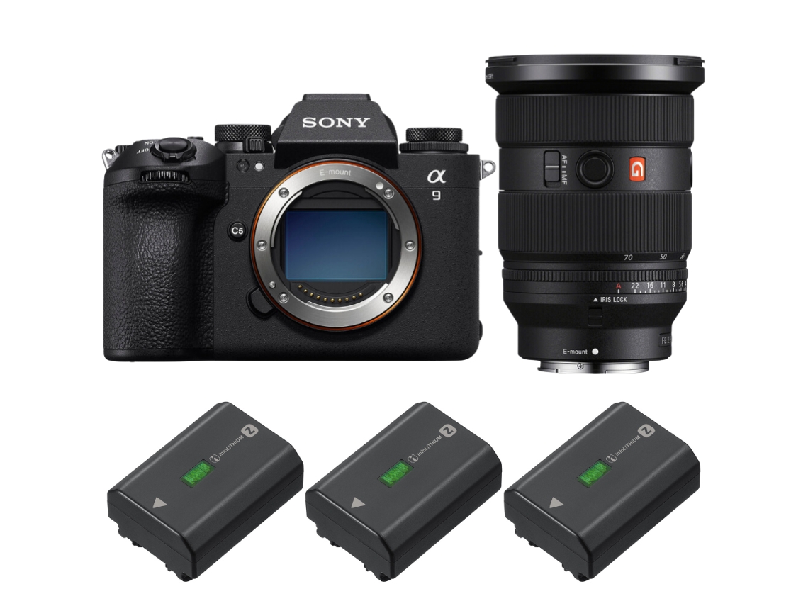 A9 Iii + Fe 24 70mm F/2.8 Gm Ii + 3 Sony Np fz100 + Ebook “20 Dicas para Fotos Que Impressionam” SONY