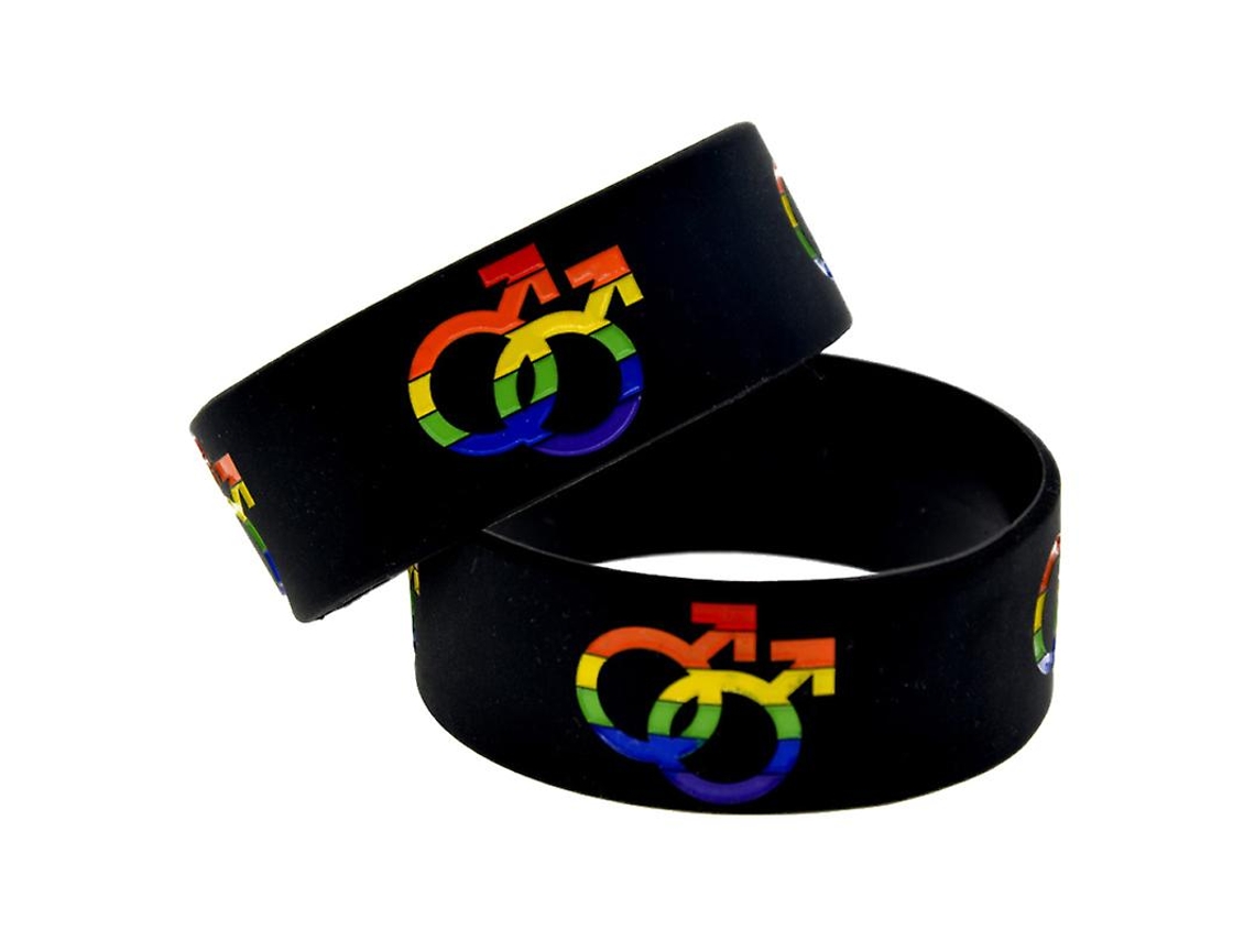 2pcs Pulseira Homossexual Allinless