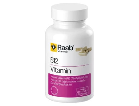Vitamina B12 460 Mg 90 Cápsulas Raab Vitalfood
