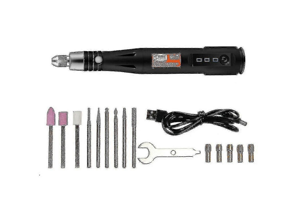 Mini Retificadora Elétrica, Furadeira, Ferramenta Rotativa, Caneta De Gravação Usb E Furadeira Slowmoose