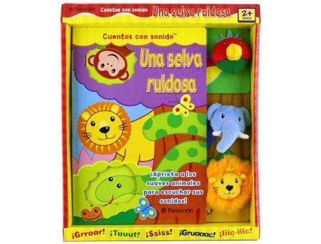Livro Una selva ruidosa de Softplay Partners J. V. Ilustrado por Gerald Hawksley (Espanhol)