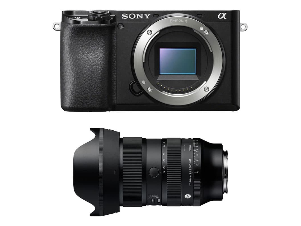 Sony Alpha 6100 + Lente Sigma 17-40mm F/1.8 Dc Art