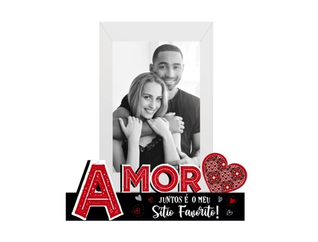 Moldura Amor 19 Cm X 22 Cm