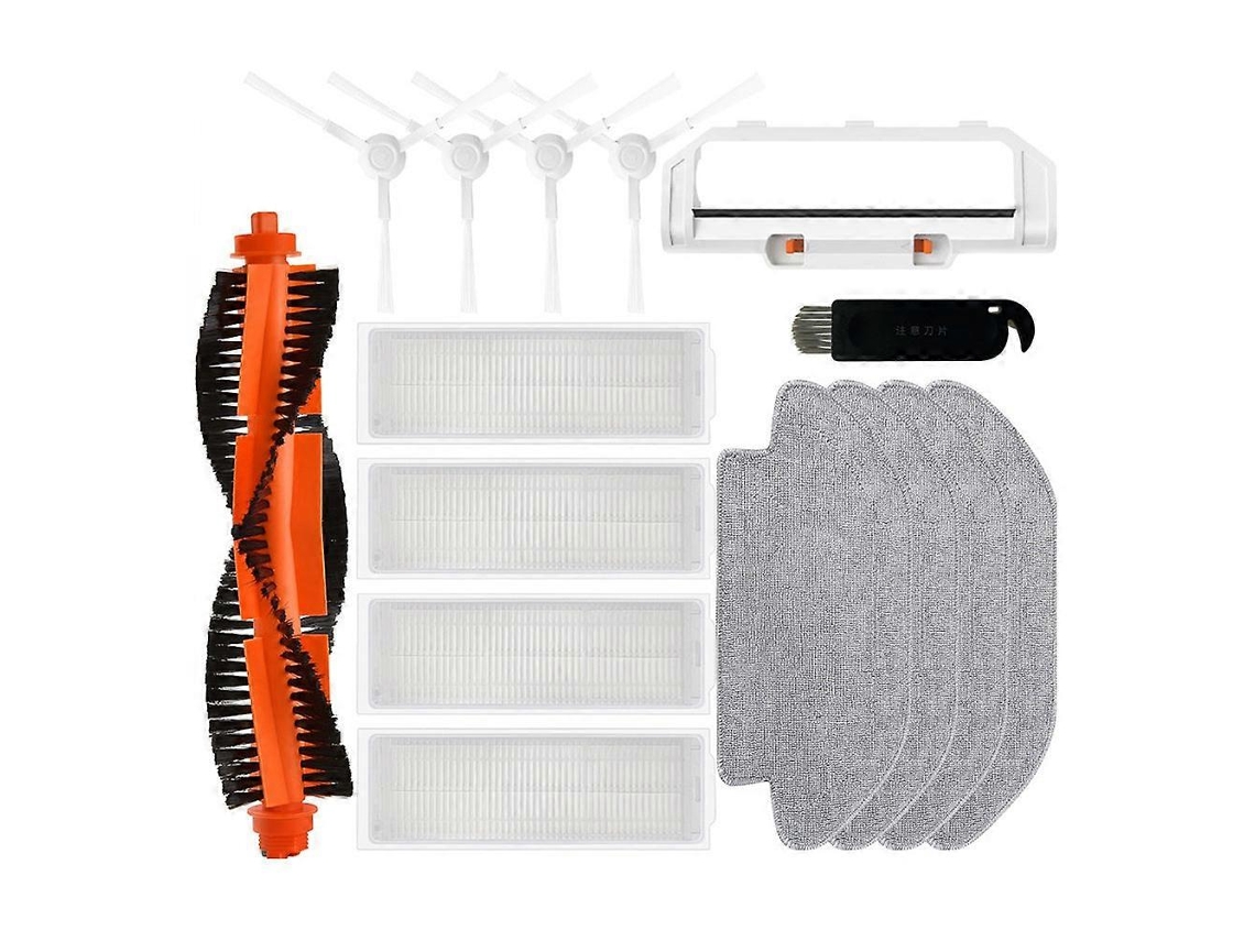 Escova Lateral Xiaomi 3c, Compatível Com Mijia Aspirador Robot Esfregona 3c B106cn Spare Peças Acessórios Main Rag Cloth Cover