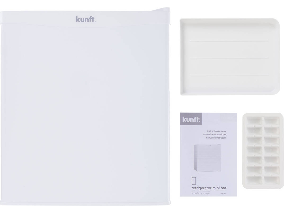 Frigorífico Mini Bar KUNFT KMB8339 WH (Estático - 51 cm - 43 L - Branco)