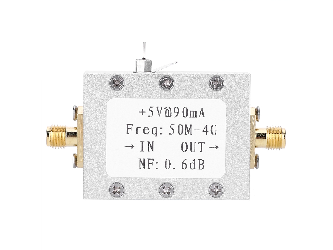 Amplificador Lna de Baixo Ruído 50m 4ghz Nf=0.6db para Rádio Amador Vhf/uhf | S/MARCA