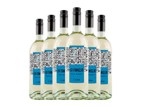 Vinho branco LA FAMIGLIA Bianco Venezia (1 L - 6 Unidades)