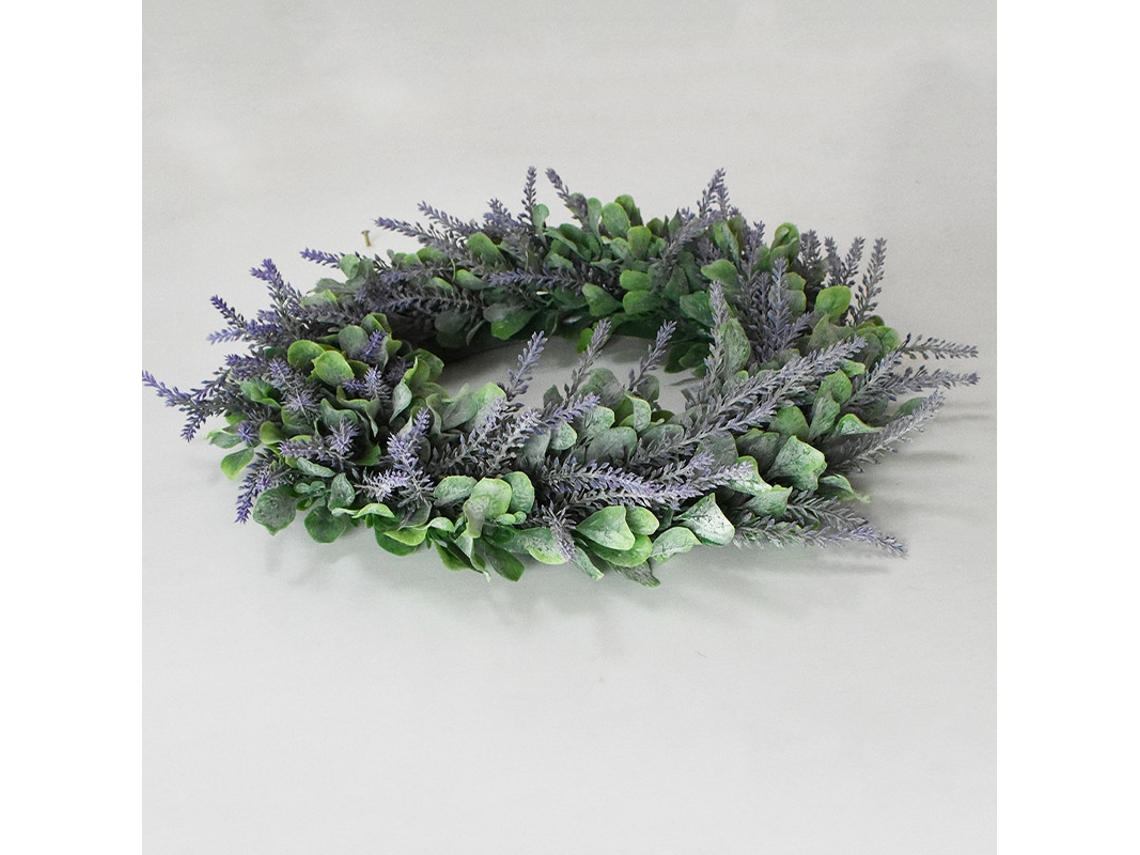 Coroa De Flores Artificiais Guirlanda Falsa Materiais De Casamento Decoração De Casa