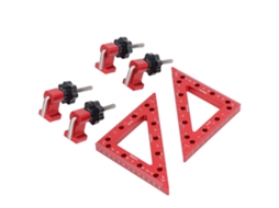 Laxiscreed Morsa De Posicionamento Em Ângulo Direito Para Marcenaria, Resistente E Triangular Da Marca Laxiscreed