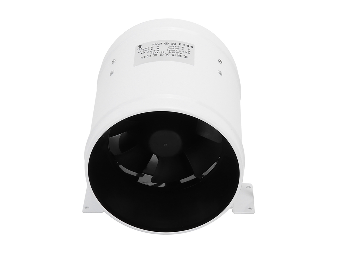 Ventilador De Sombra Para Attic Gable De 6 Polegadas Com Laxiscreed, Alta Pressão E Controle De Velocidade