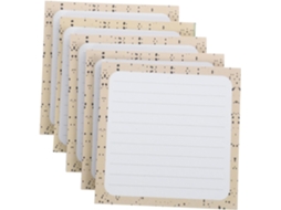 5 Carnet Nom Onglets Cartonné Cartes De Correspondance Blocs-notes Pour Écrire Signal Fiches Carte De Note