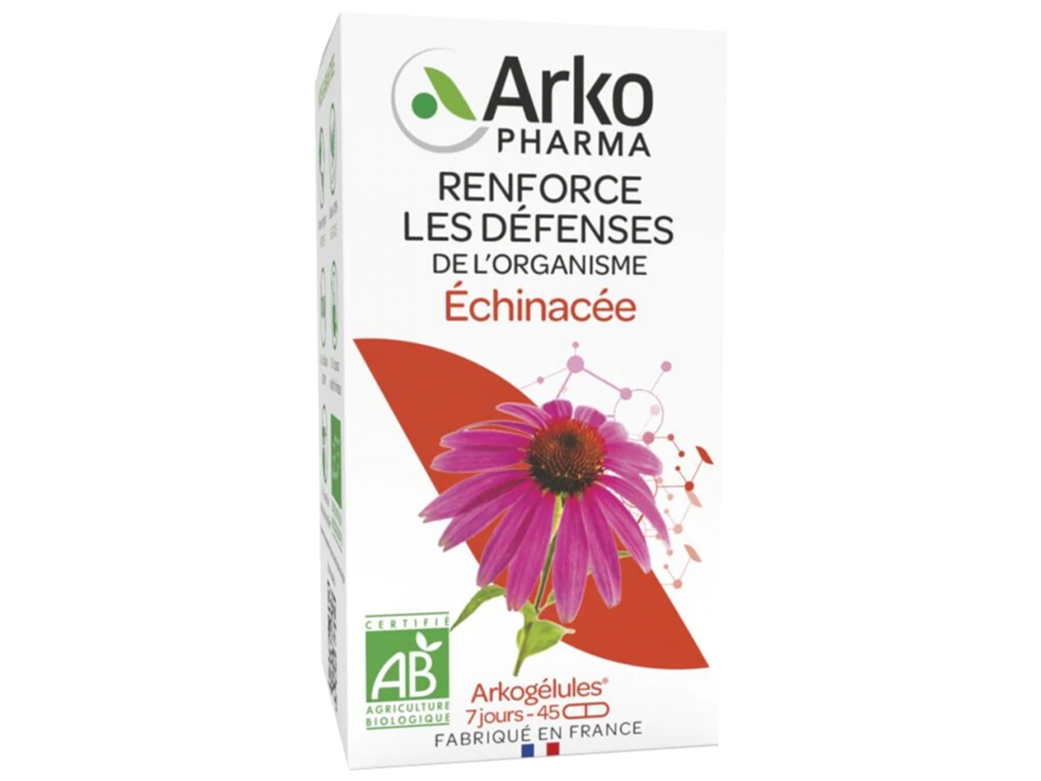 Arkogélules Equinácea Bio 45 Cápsulas ARKOPHARMA