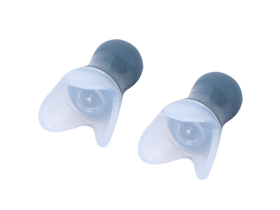 Conchas Ouvir À Prova Dágua Para Natação E Vôo Redução Ruído Silicone Garrafa Selada Preta Cinza