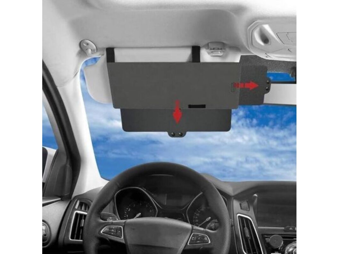 Extensor De Quebra-sol Automotivo Antirreflexo Uv Motorista Passageiro