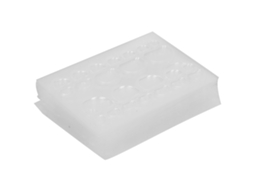 Adesivos de gel para unhas dupla face, à prova d'água, para manicure.