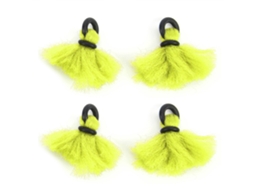 Indicadores de Pesca de Mosca Fluorescentes Amarelos 4 Unidades