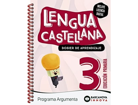 Livro Argumenta 3. Lengua Castellana. Dosier Da Editorial Barcanova De Diego Montero, Núria Murillo Et Al. (espanhol)