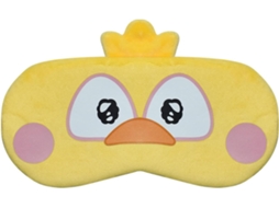 Máscara de Dormir de Pelúcia Macia com Estampa de Desenho Animado AQUAFORGE