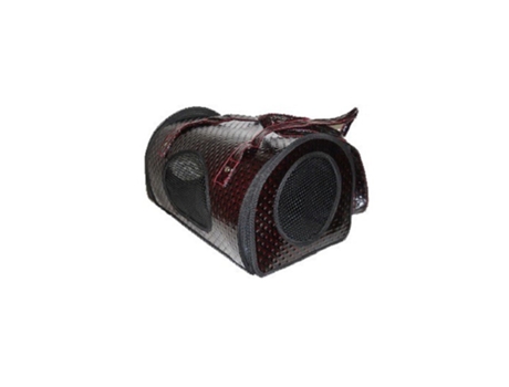 Bolsa de Pele Sintética Bordô para Cães e Gatos Com Porta de Respiração TRADE SHOP TRAESIO
