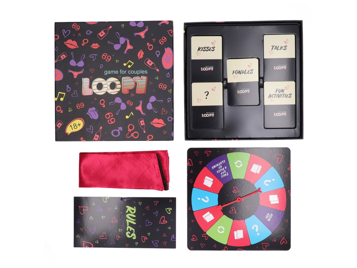 Walshlxq juego de Mesa Interactivo Familiar Con Giratorio para Fiesta Estrategia Creatividad Cartas