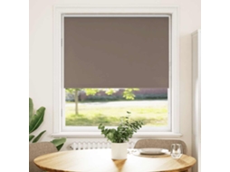 Vidaxl Persiana De Enrolar 110x130 Cm Largura Tecido 105,7cm Poliéster