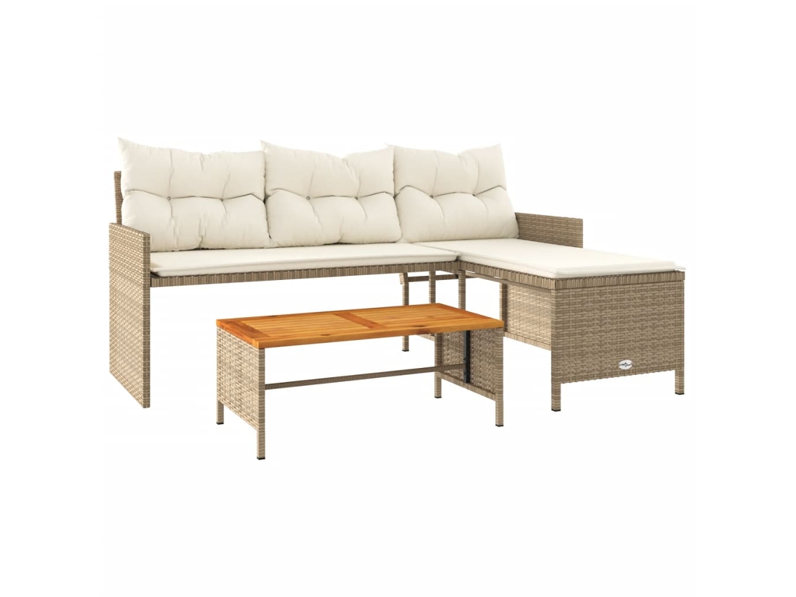 Garden Sofa, Garden Sofas Vidaxl Bege Rattan / Vime (n/a)