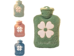 Bolsa De Água Quente Linjou De Pelúcia Cartoons Portátil Mini 1000ml-verde Matcha