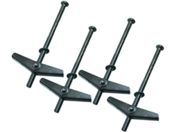 Pacote Com 10 Dobradiças De Mola Para Parede Oca, 50 X 5 X 90 Mm Com