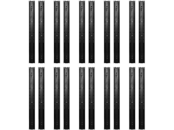 Ineasicer Conjunto De 10 Gavetas Extensíveis De 3 Seções Para Escritório Doméstico De 45 Cm (18 Polegadas)