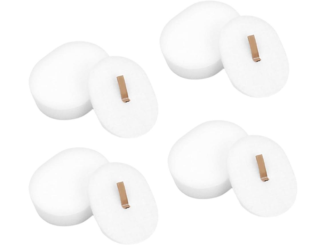 Kit Com 4 Filtros De Espuma E Feltro Pré-motor Para Aspirador Pó