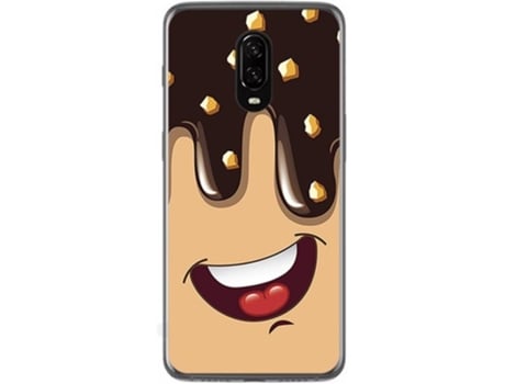Capa OnePlus 6T TUMUNDOSMARTPHONE Gelado Chocolate Multicor