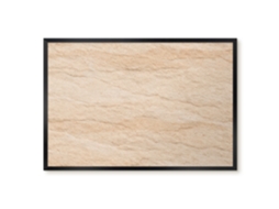 Quadro magnético de parede cinza elegante para quarto Espelharte (60x40 cm)