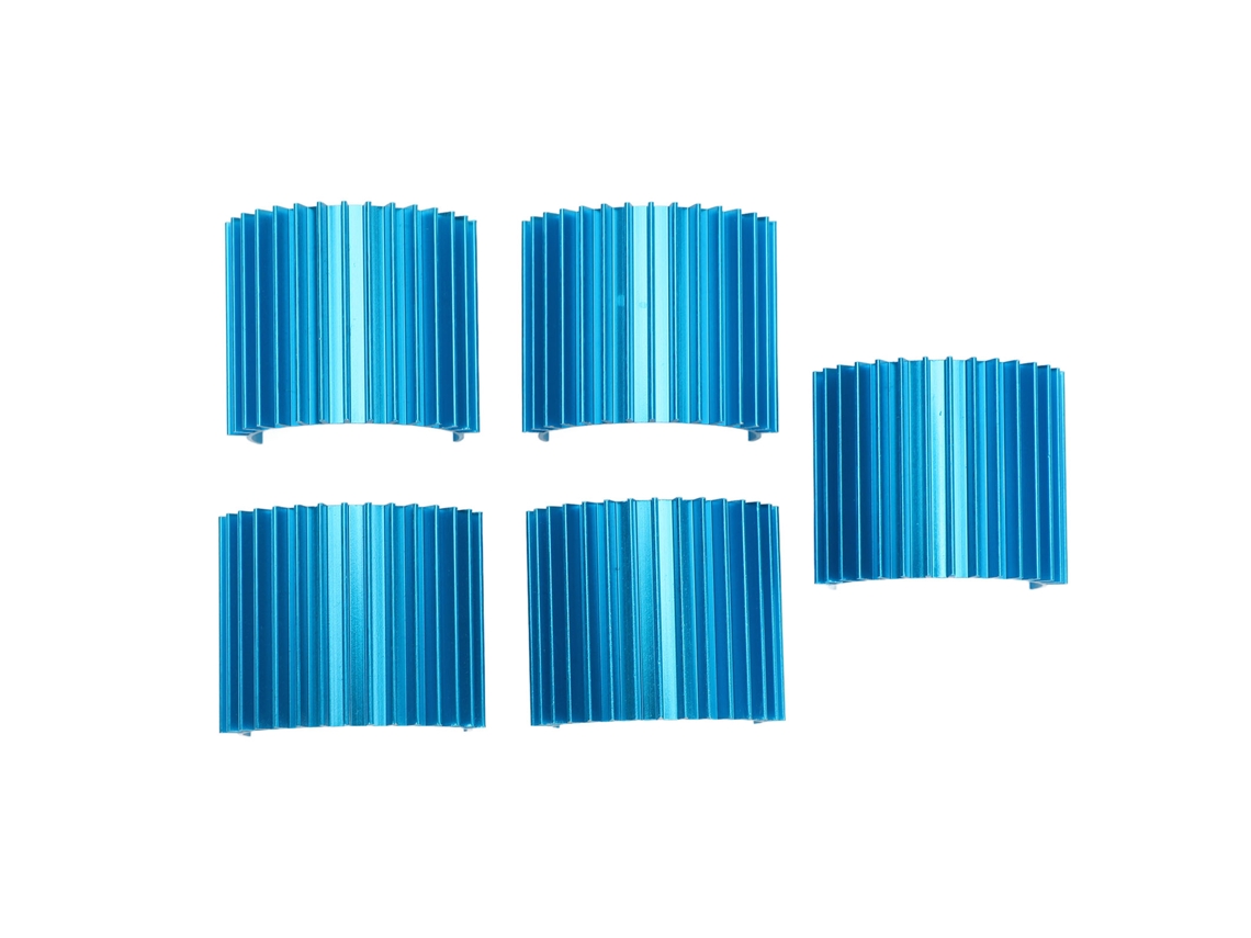 5pcs Dissipador De Calor Para Motor De Rc 380 390 Brushless 2838 2845 Alumínio Diâmetro 28mm