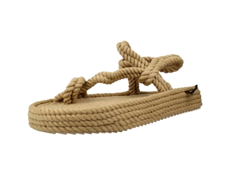 Sapatos de Mulher BOHONOMAD Bo Tecido Bege (36)