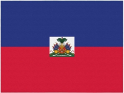 Manta de Flanela Ultramacia Phayah com Estampa da Bandeira Haitiana Ideal para Sofá Cama Sala Estar Escritório