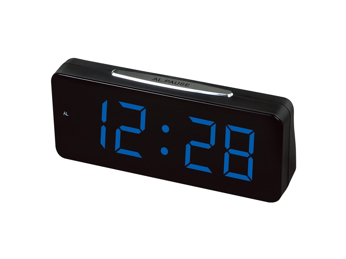 Relógio Despertador Led Digital para Secretária Luminoso NEVEANCE