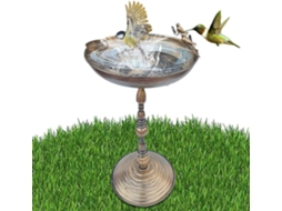 Bebedouro Para Pássaros Ao Ar Livre, Fonte Para Pássaros Com Suporte Para Jardim.