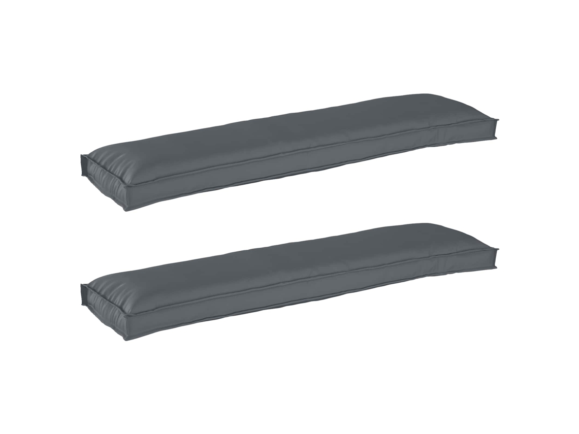 Vidaxl Conjunto De Almofadas Para Palete 2 Unid. Tecido Oxford