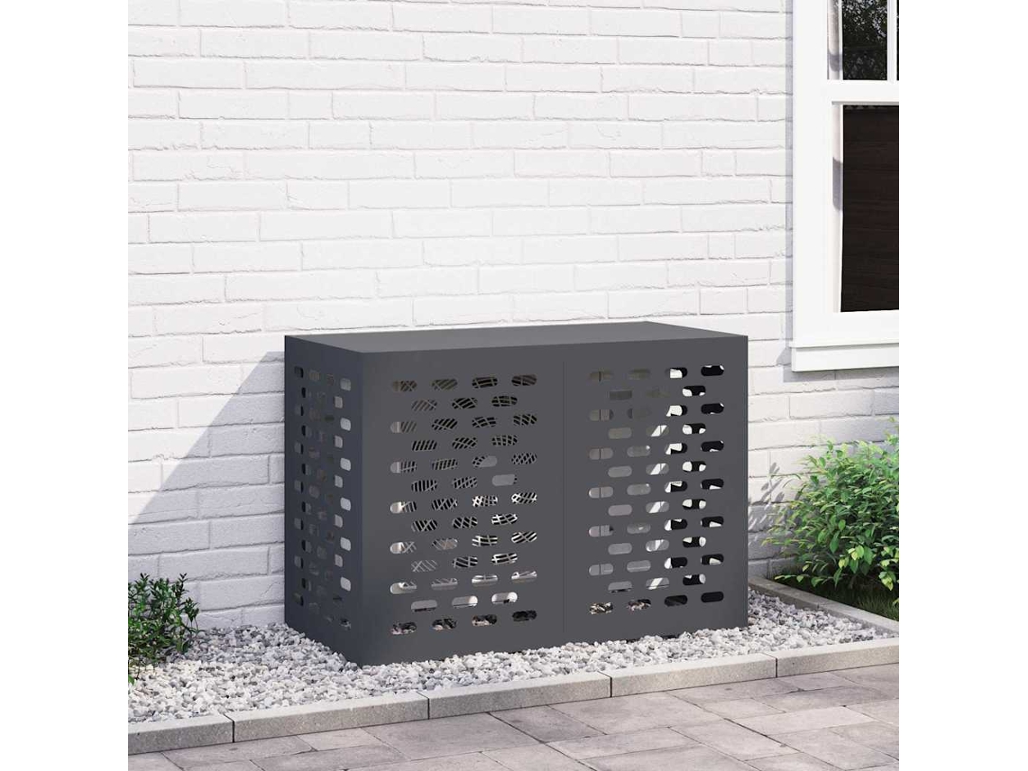 Vidaxl Capa De Ar Condicionado Antracite 100 X 50 X 70 Cm