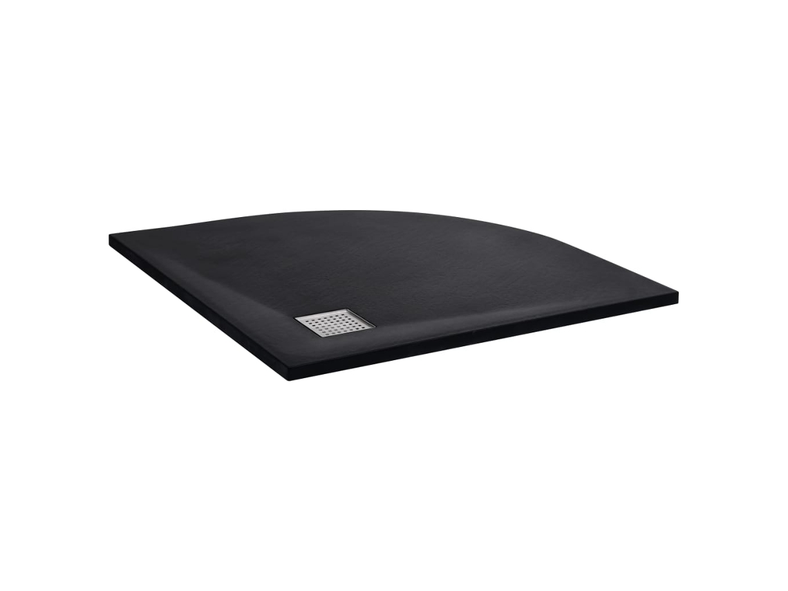 Shower Tray, Shower Trays Vidaxl Preto Resina (n/a)