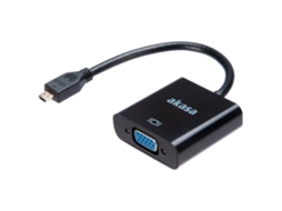 Adapter Konverter Akasa Micro Hdmi Para Vga Preto Customização Pc Akasa Micro Hdmi Para Vga Konverter Adapter 269174