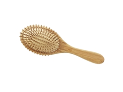 Escova Cabelo Pneumática Bamboo Oval