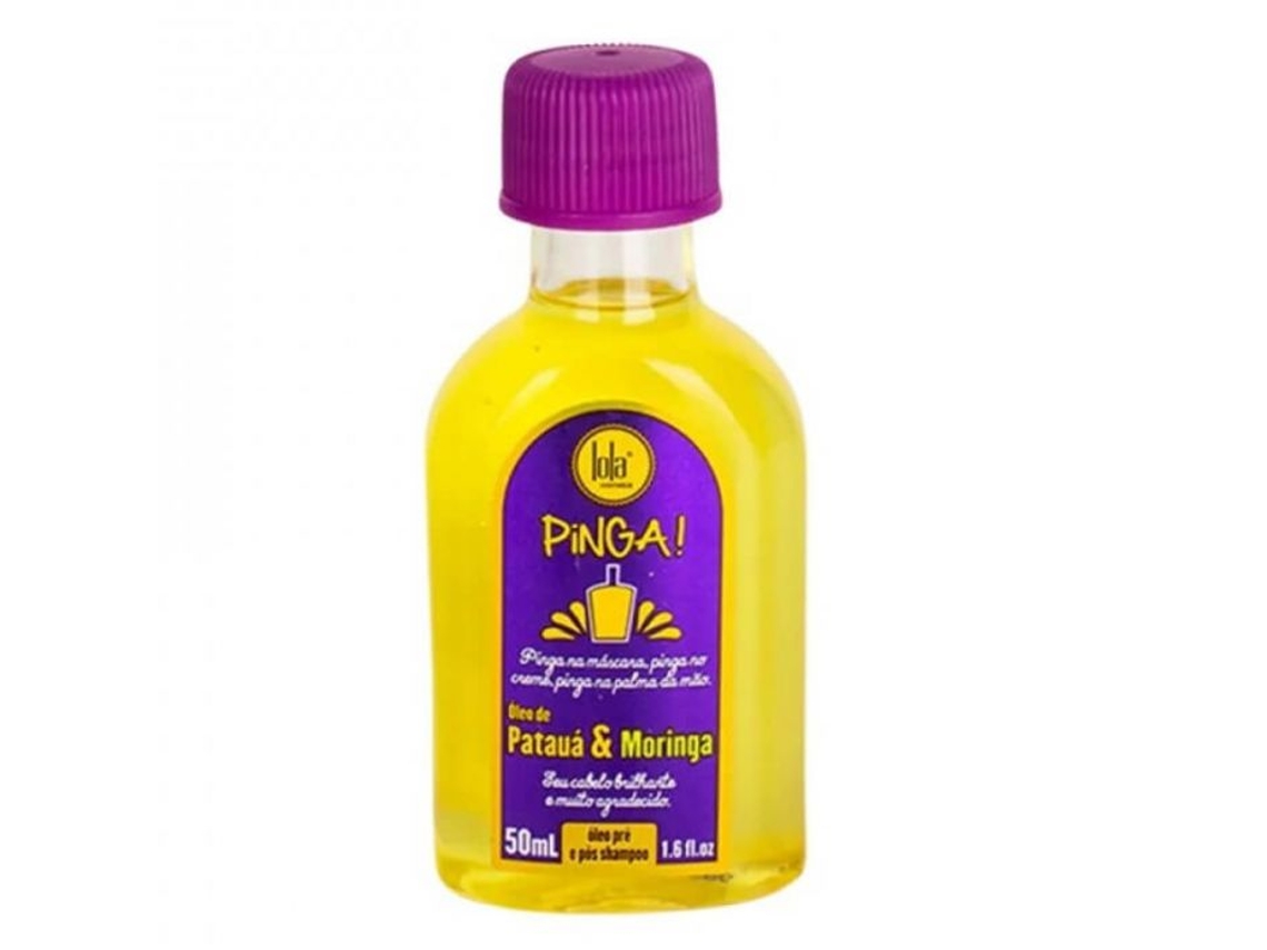 Óleo de Cabelo LOLA COSMETICS Pinga Patuá e Moringa (50 ml)