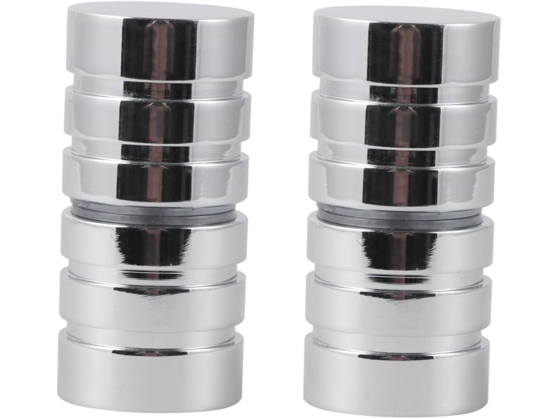 Gadpiparty 2 Peças Puxador Fino Para Armários Com Portas De Vidro, Puxador Com Furo Único Para Decoração De Cozinha