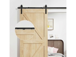 Fecho Suave Para Porta De Grange Com Design Atualizado, Sem Furos E Espaçadores Incluídos