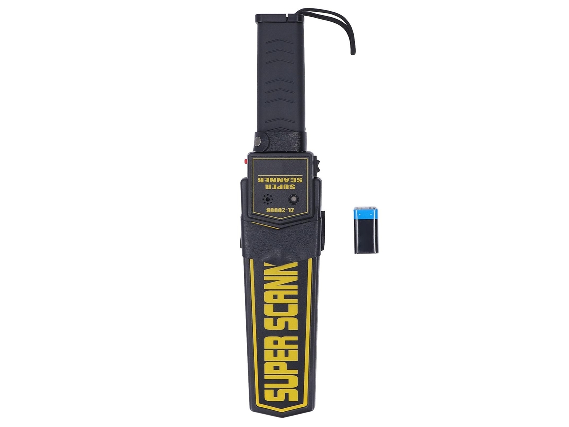 Detector De Metais Portátil Com Alertas Sonoros E Vibratórios, Barra De Segurança De Alta Sensibilidade.