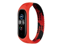 Pulseira Universal De Nylon Elástico Para Xiaomi Mi Band 6/5/4/3, Tamanho: Xl 180mm (arco-íris)