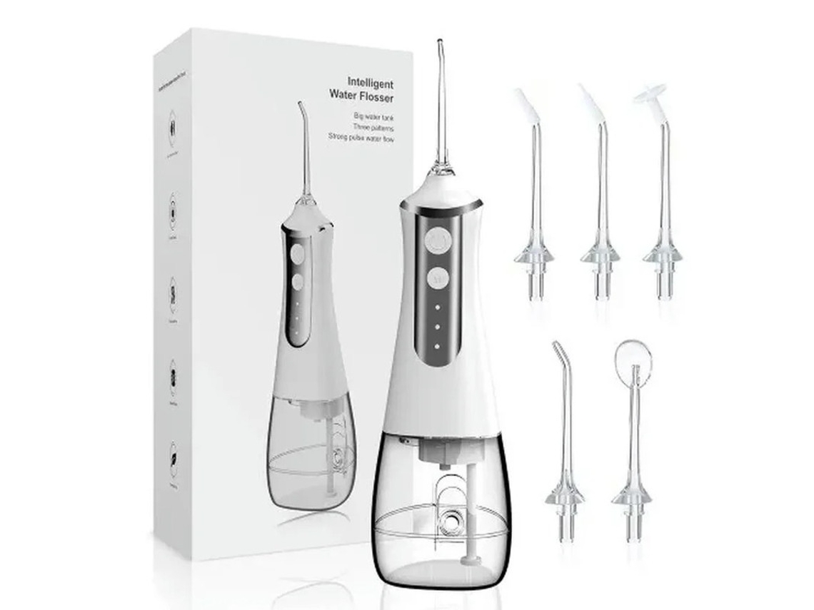 Irrigador Oral Yizhood Portátil Dental Flosser Cordless 300ml Ipx7